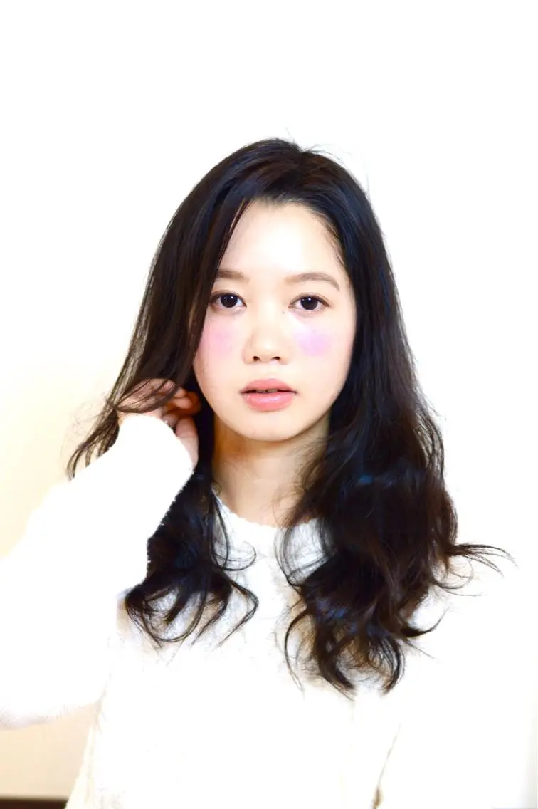 ロング カラー パーマ テラモト カズヨシのヘアスタイル
