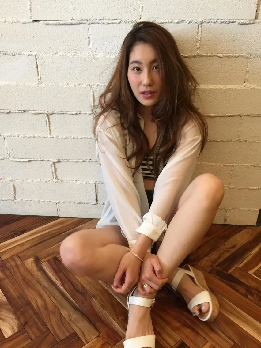 ロング ロング 工藤 久美のヘアスタイル
