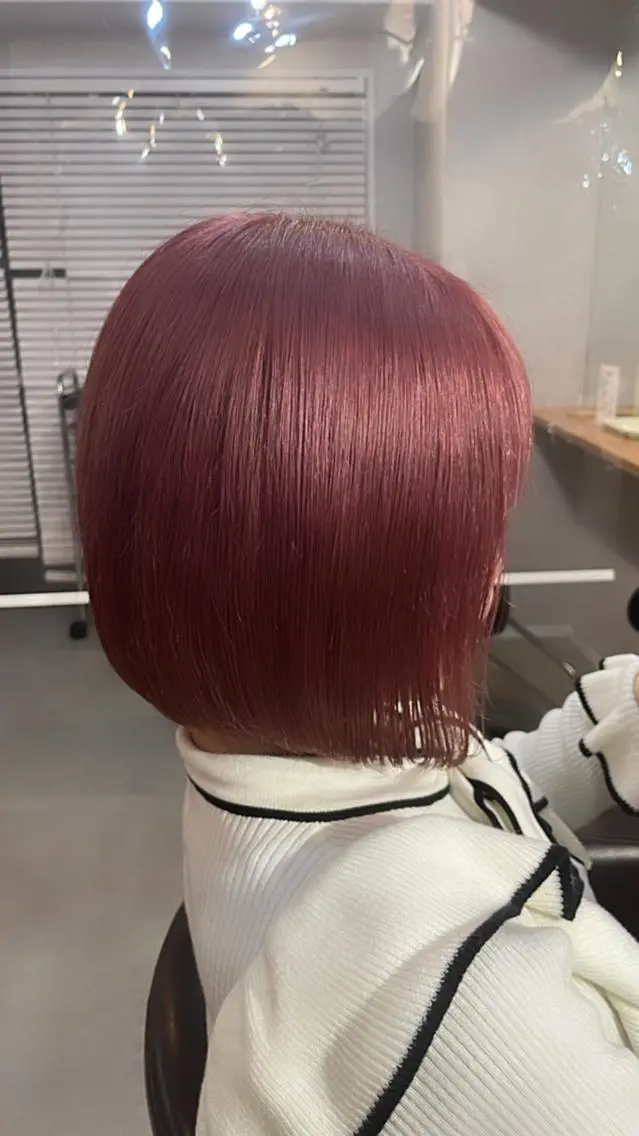 ショート カット ヘアカラー トリートメント トレンド透明感カラー ☘️大貫 昂涼🐹のヘアスタイル