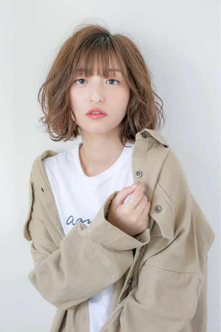 ミディアム 髪質改善レイヤー/ ボブたんの翔太のヘアスタイル