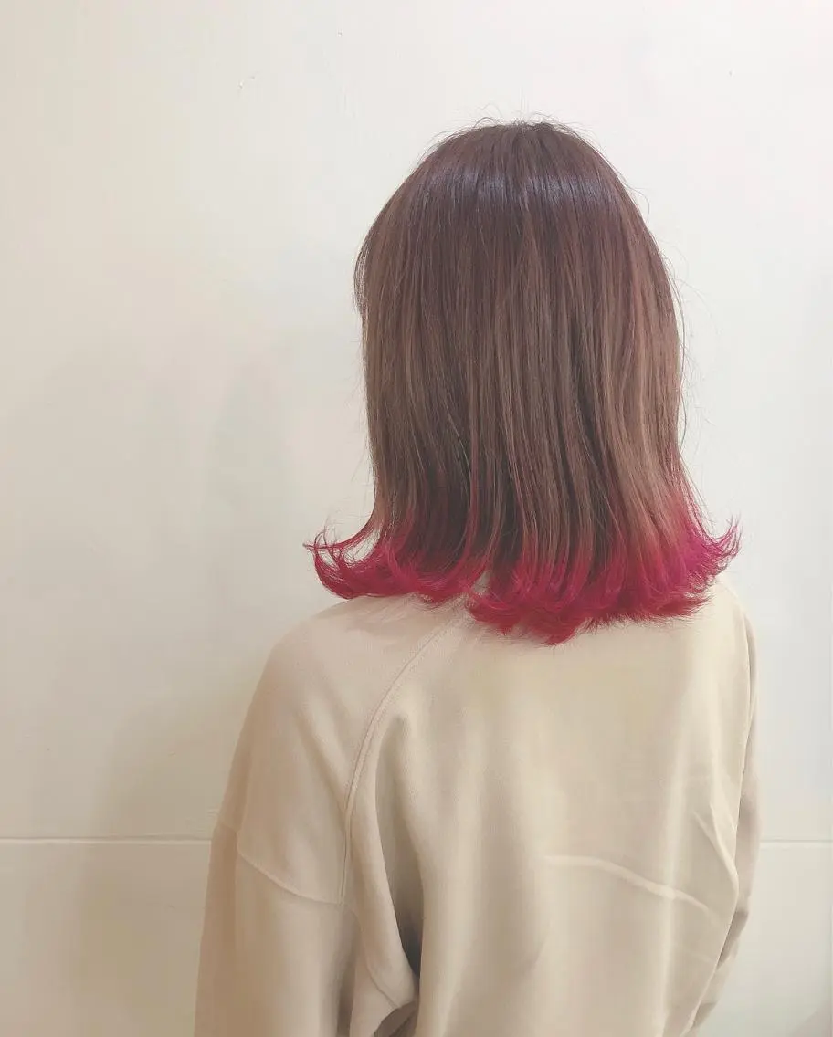 ミディアム ヘアカラー トリートメント 吉田 典弘のヘアスタイル