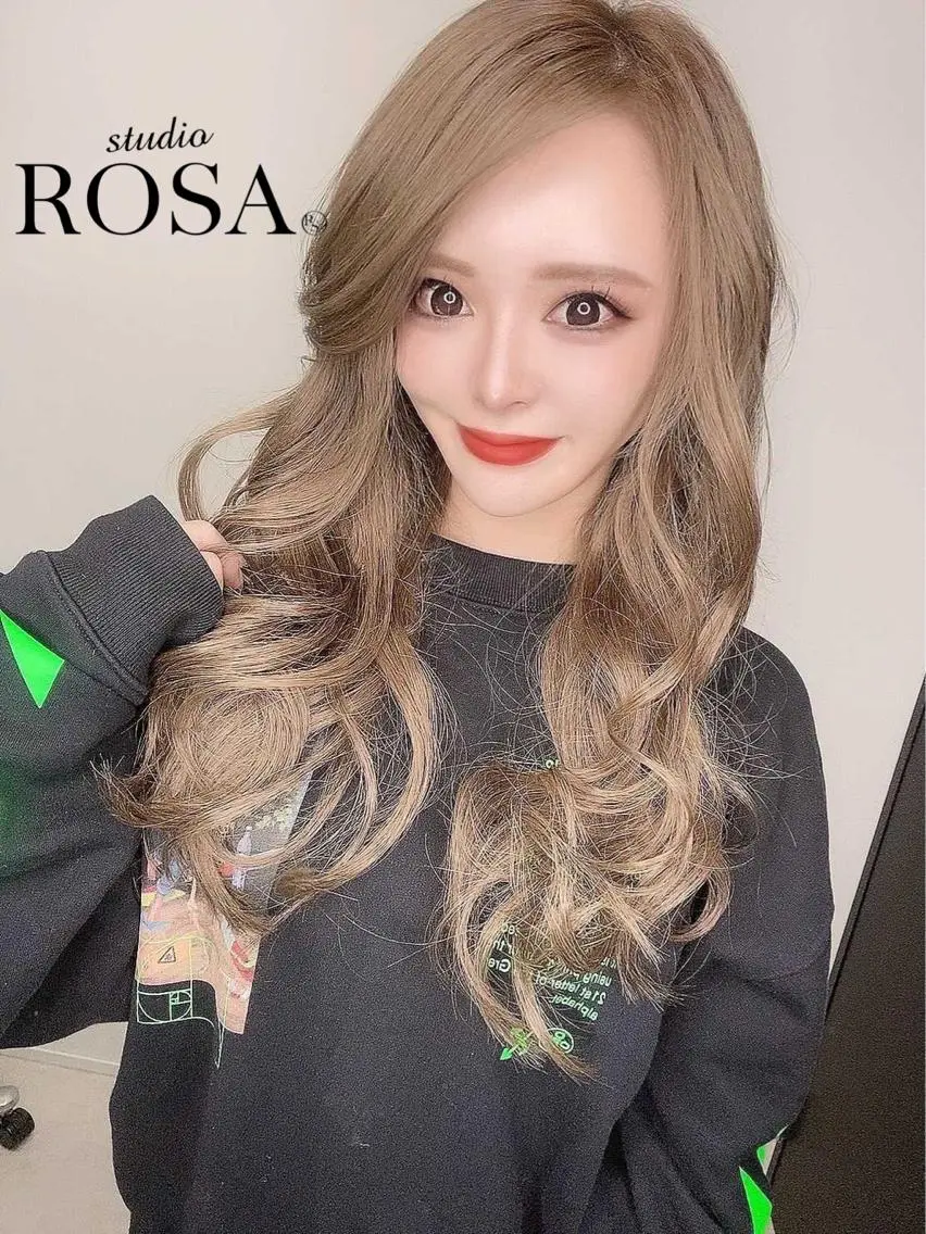 ロング カラー 関東 蓮太のヘアスタイル