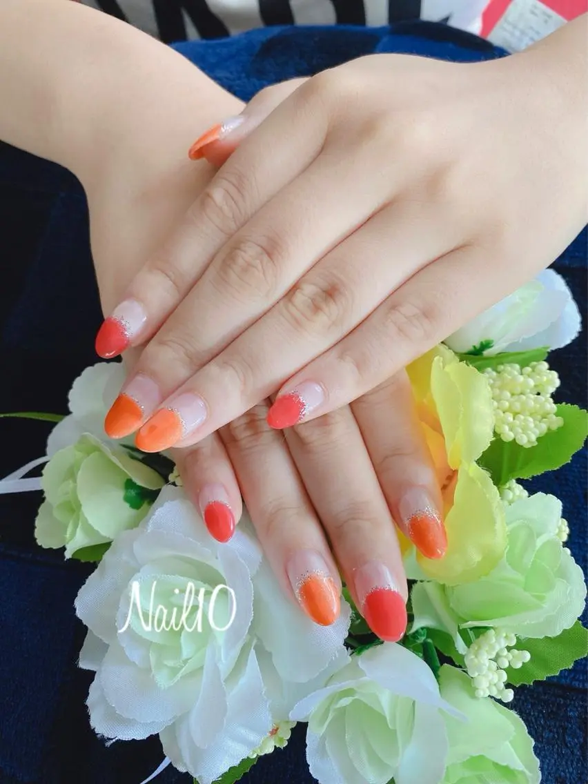 ネイル フレンチネイル ハンドネイル Nail10 Kakoのネイルデザイン