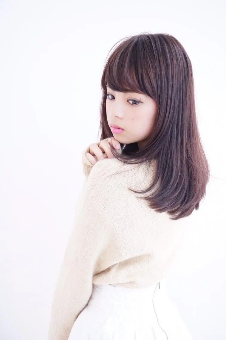 
![ロング パーマ ヘアアレンジ ストレートパーマ カット 縮毛矯正 トリートメント 山北 咲子のヘアスタイル