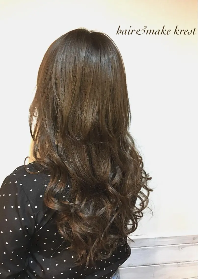 ミディアム シールエクステ エクステ カラー特化サロン茶屋 町Furukuboのヘアスタイル
