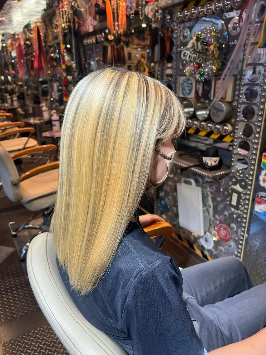 セミロング カラー カット ヘアカラー KOYA ｺﾔのヘアスタイル