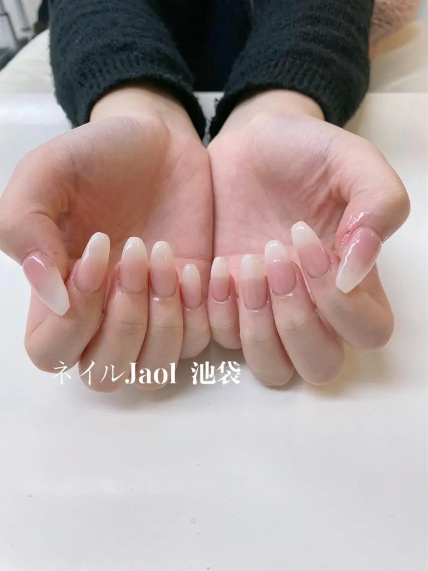 セミロング ネイルJaol 池袋のネイルデザイン