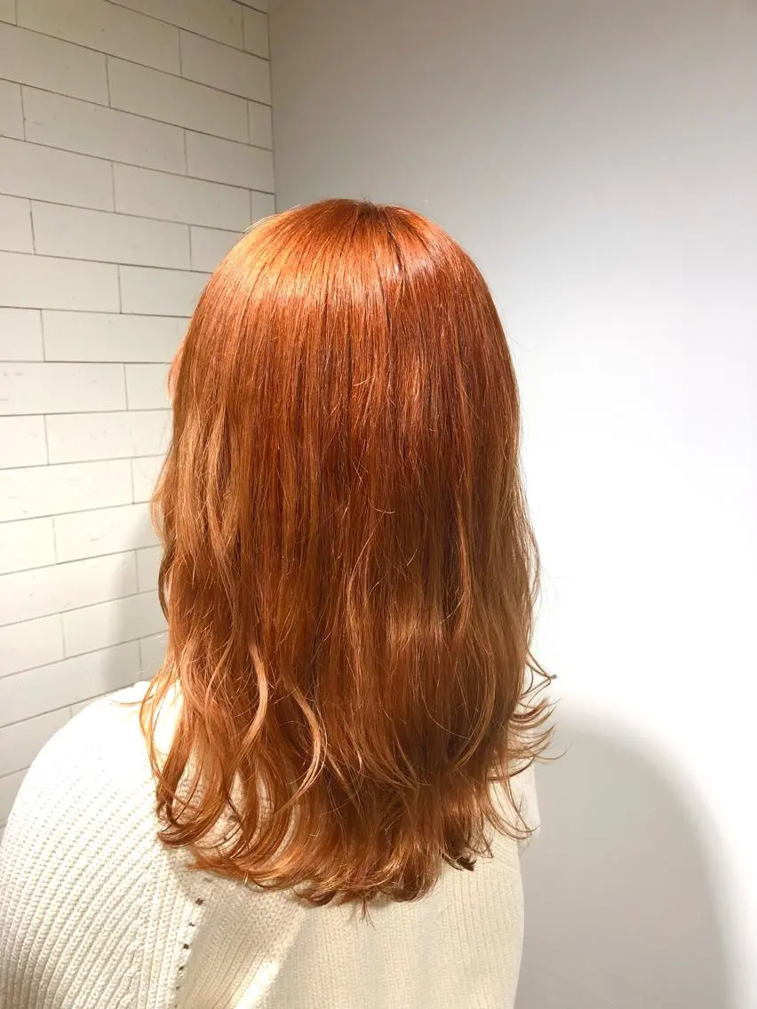 ミディアム カット ヘアカラー トリートメント ニイムラ ミキのヘアスタイル
