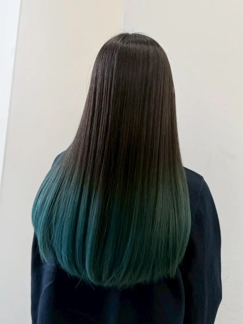 ロング アッシュ ハイライト 髪質改善 【公式】amble luxe池袋東口🩷のヘアスタイル
