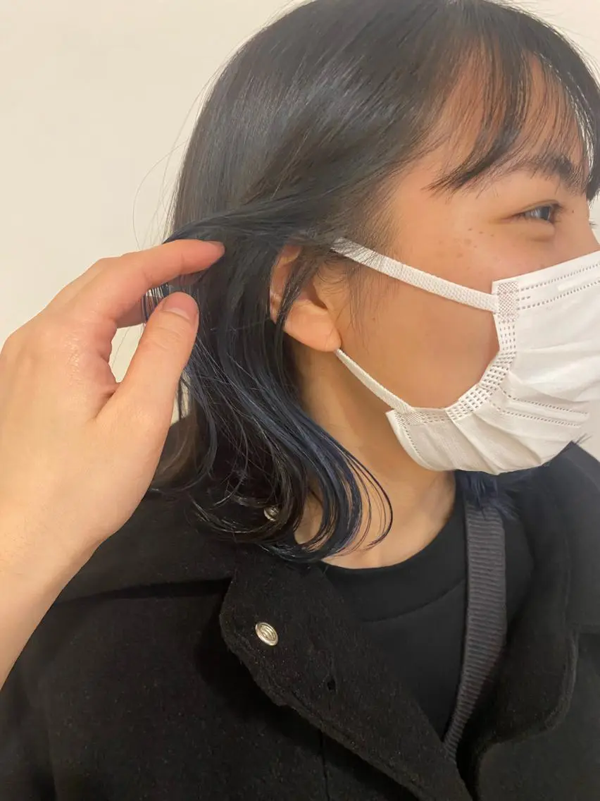 カラー 伊賀 海優のヘアスタイル