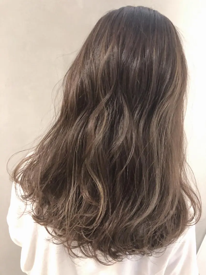 セミロング カラー ヘアカラー トリートメント 🧡ショートの達人 🧡SHOのヘアスタイル