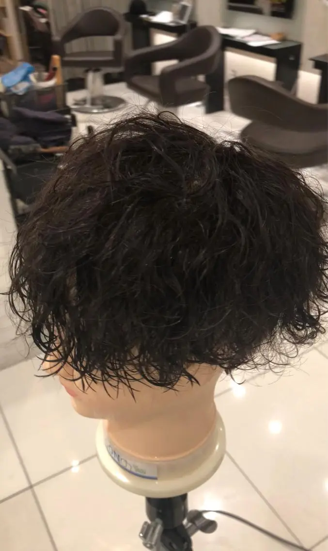 パーマ メンズ カット パーマ 木野 翔斗のヘアスタイル