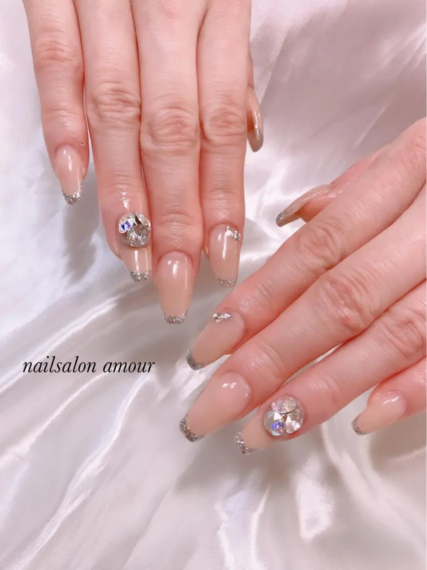 ネイル スカルプネイル nailsalon ♡amour♡のネイルデザイン
