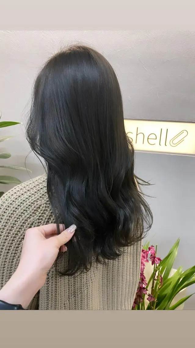 セミロング カラー 透明感カラー/艶髪 ♥柏谷菜穂♥のヘアスタイル