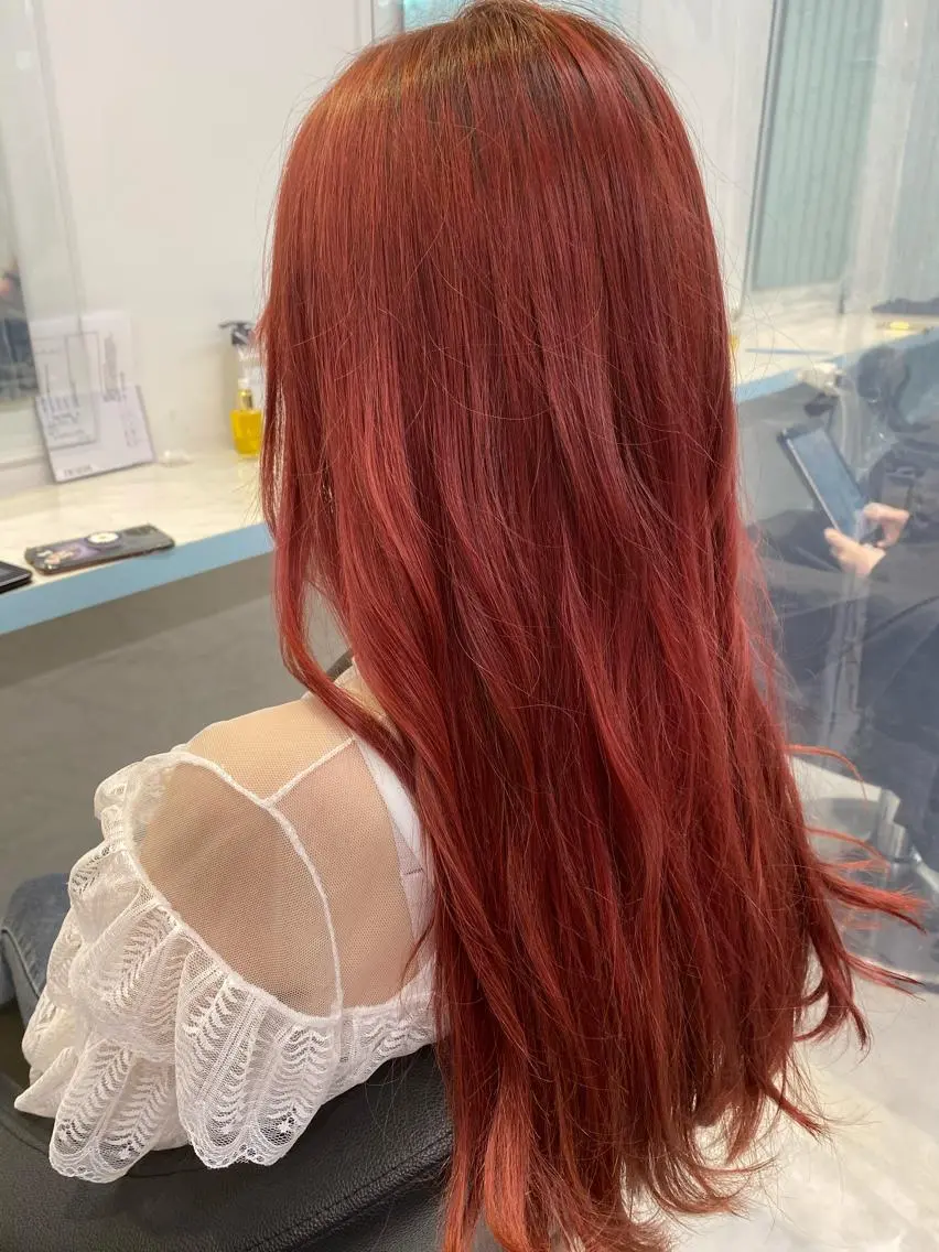 ロング カラー 🫧渋谷美容師 たくみ🫧のヘアスタイル