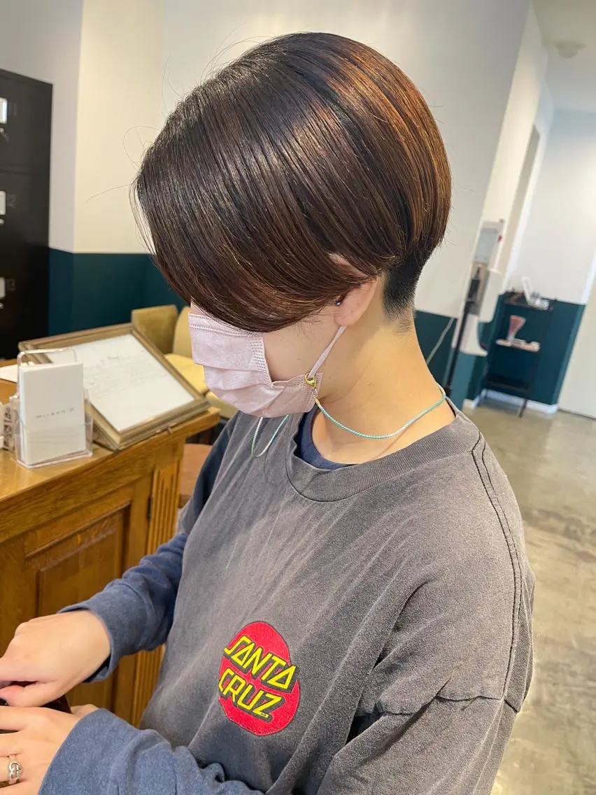 ショート カット 中村瑞貴 *hairbraceのヘアスタイル