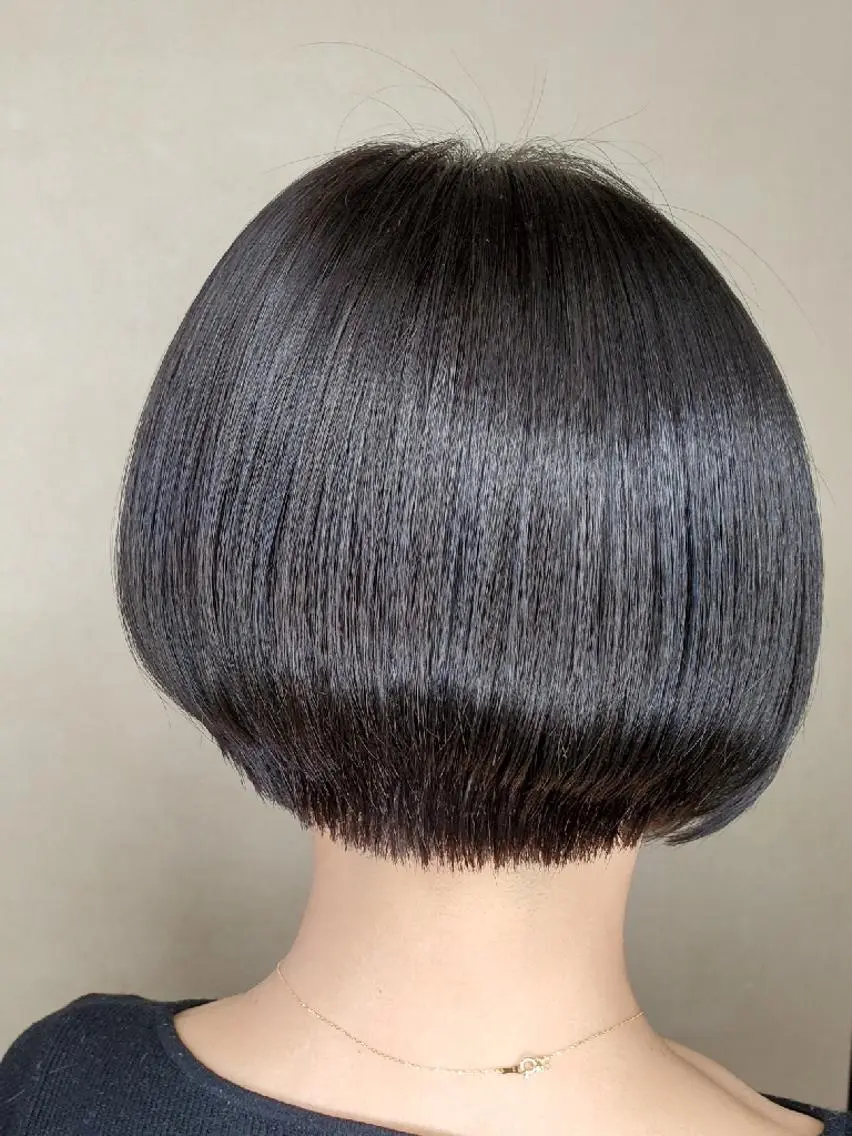 ショート カラー 髪質改善 常世田のヘアスタイル