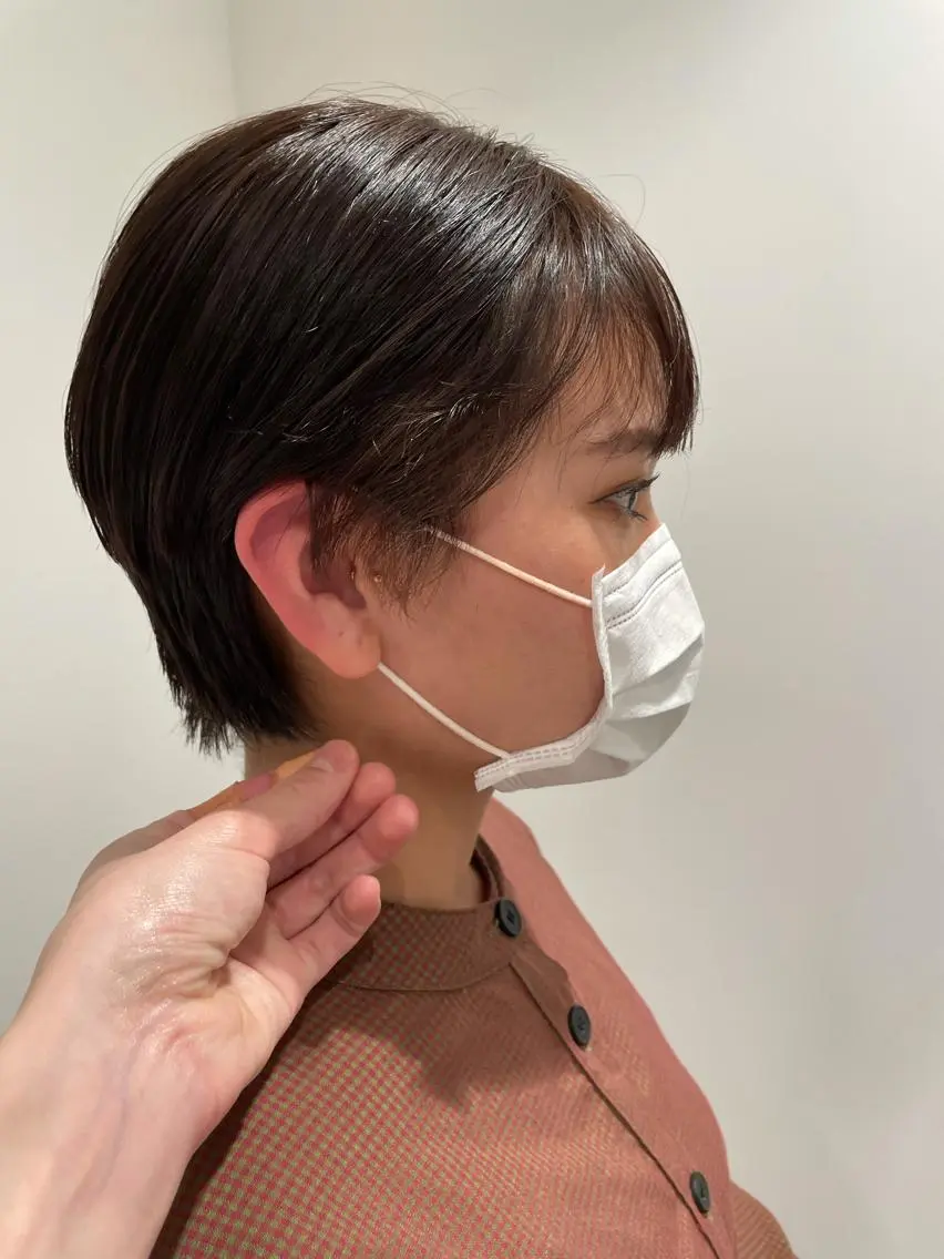 ショート ショートヘア 吉田一輝 外国人パーマのヘアスタイル
