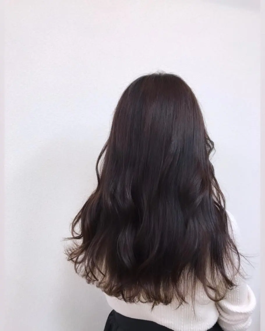 ロング もりたみかこ 美容師お休み中のヘアスタイル