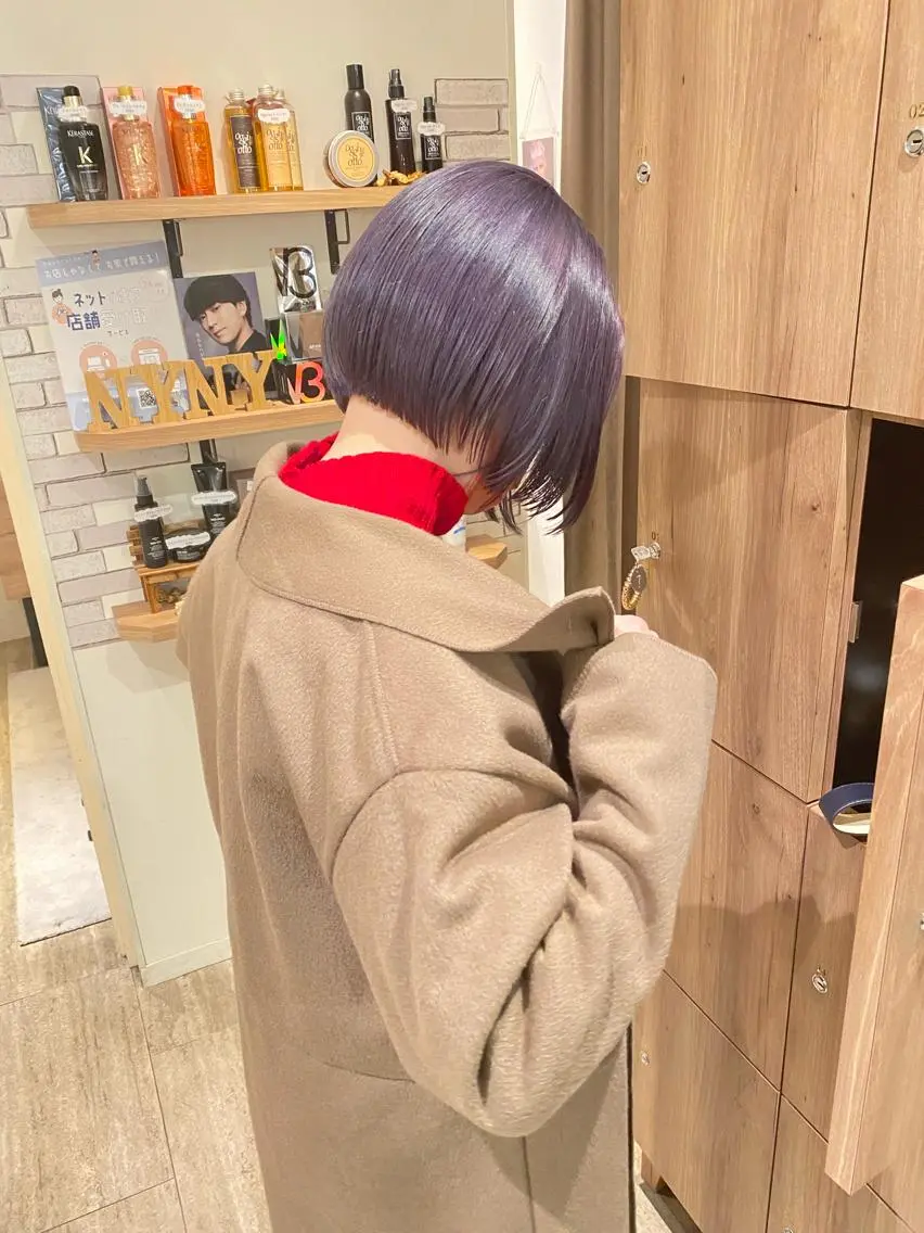 ショート 艶髪 森田/嵩士のヘアスタイル