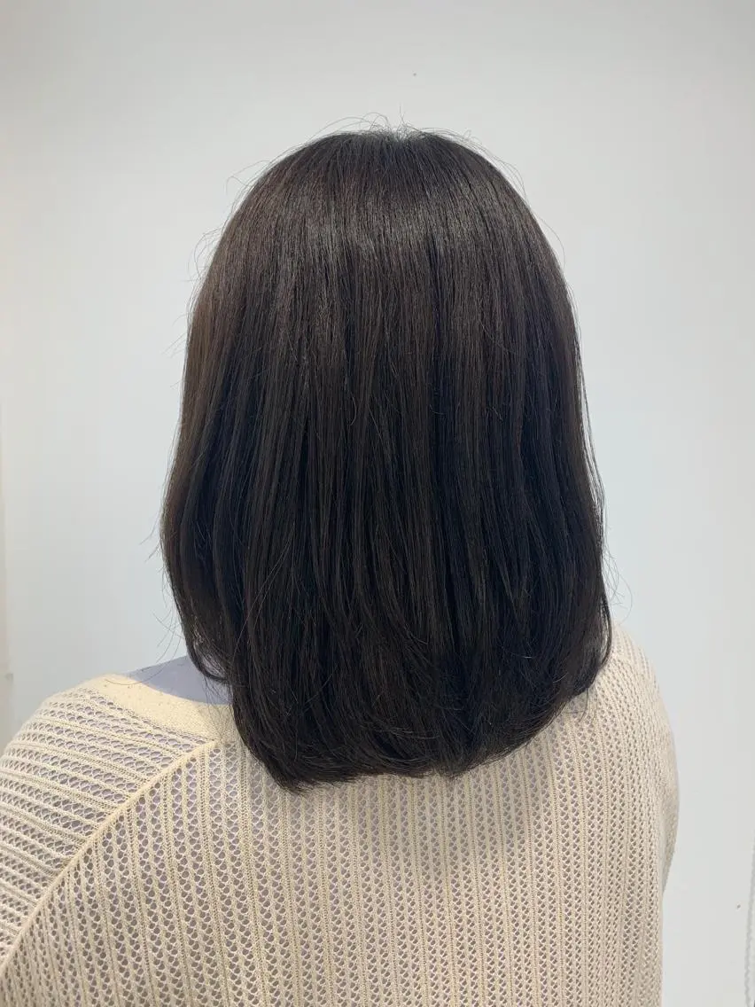 カラー オリーブカラー 三軒茶屋 maoのヘアスタイル
