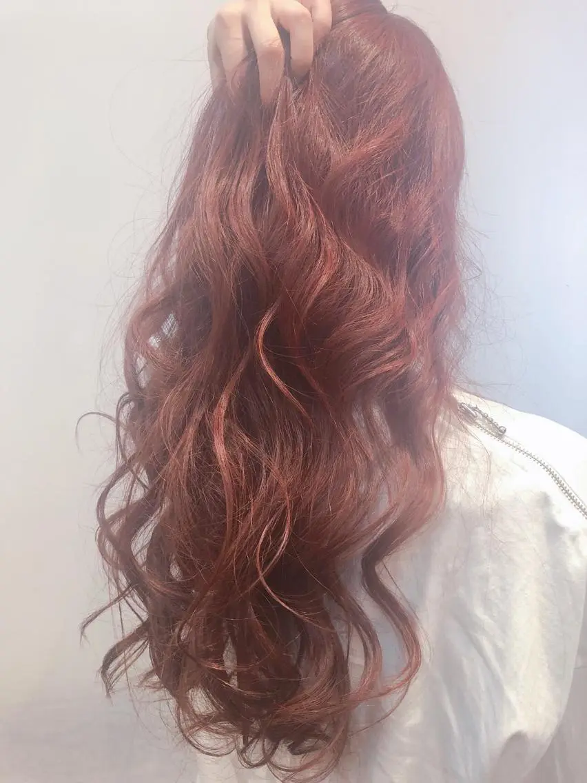 ロング すきバサミを使わない カット✨高橋廉のヘアスタイル