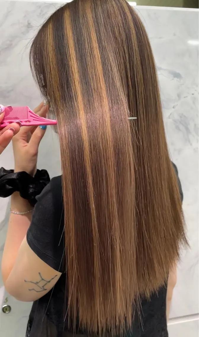 🪸店長ハイトーン エクステmisakiのヘアスタイル