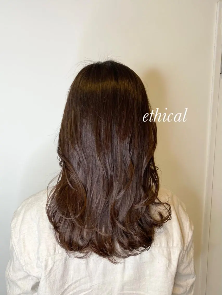 ロング 【エシカル】 HOSOMIのヘアスタイル