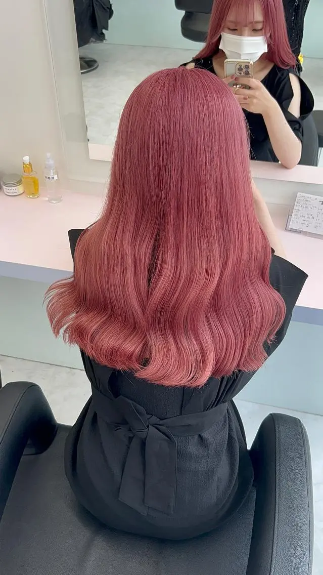 セミロング カラー ヘアアレンジ キッズ ネイル マツエク・マツパ アイブロウ ヘアカラー トリートメント ブリーチなしの達人 🌈KAITOのヘアスタイル