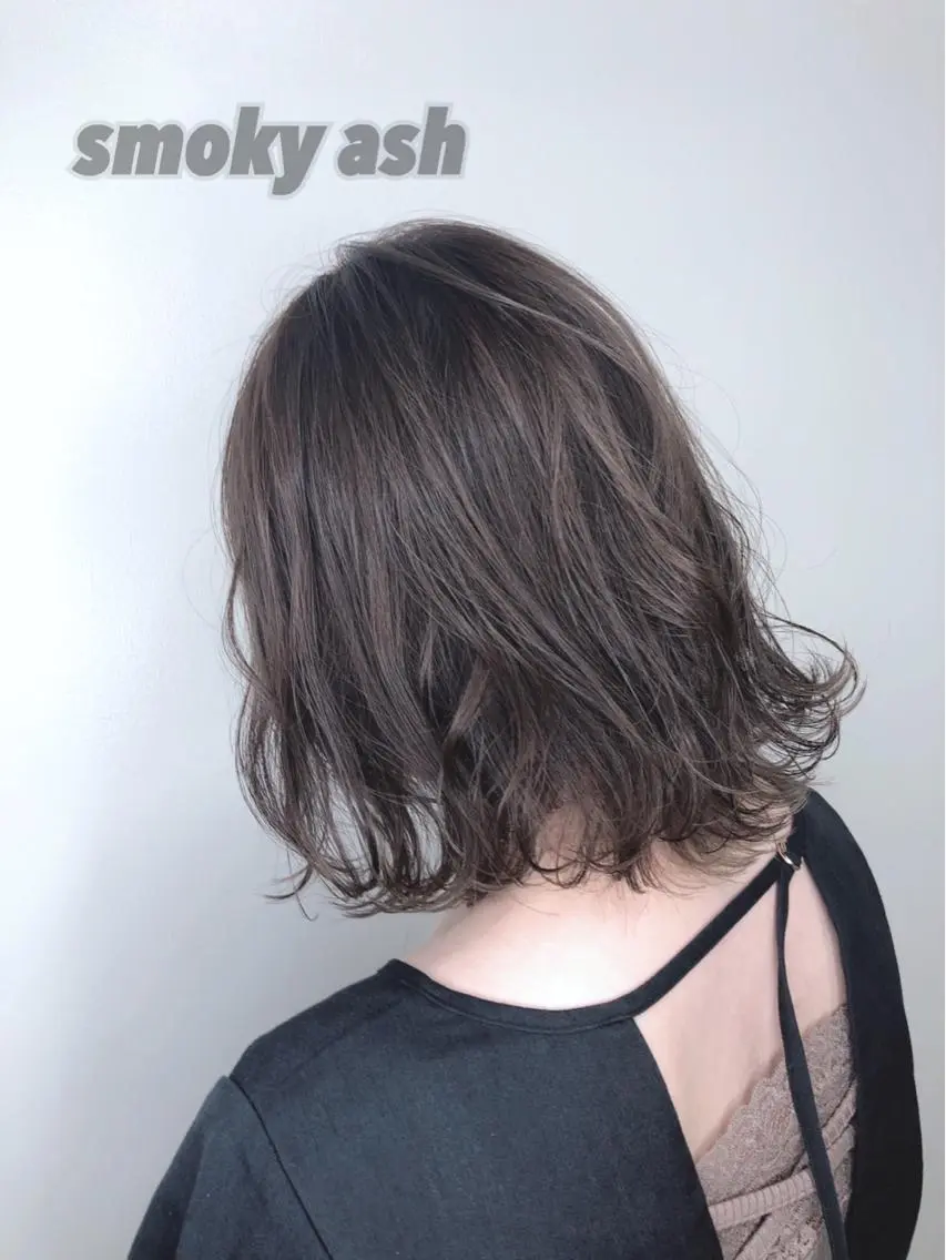 ミディアム カラー カット AI 高田馬場店のヘアスタイル