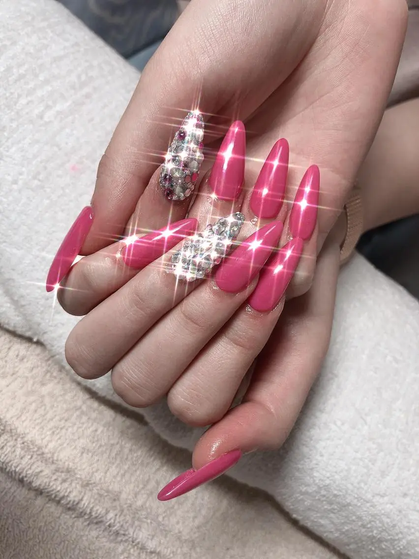 ロング ネイル ハンドネイル 《LB》ラブリエ Nail&eyeのマツエク・マツパデザイン