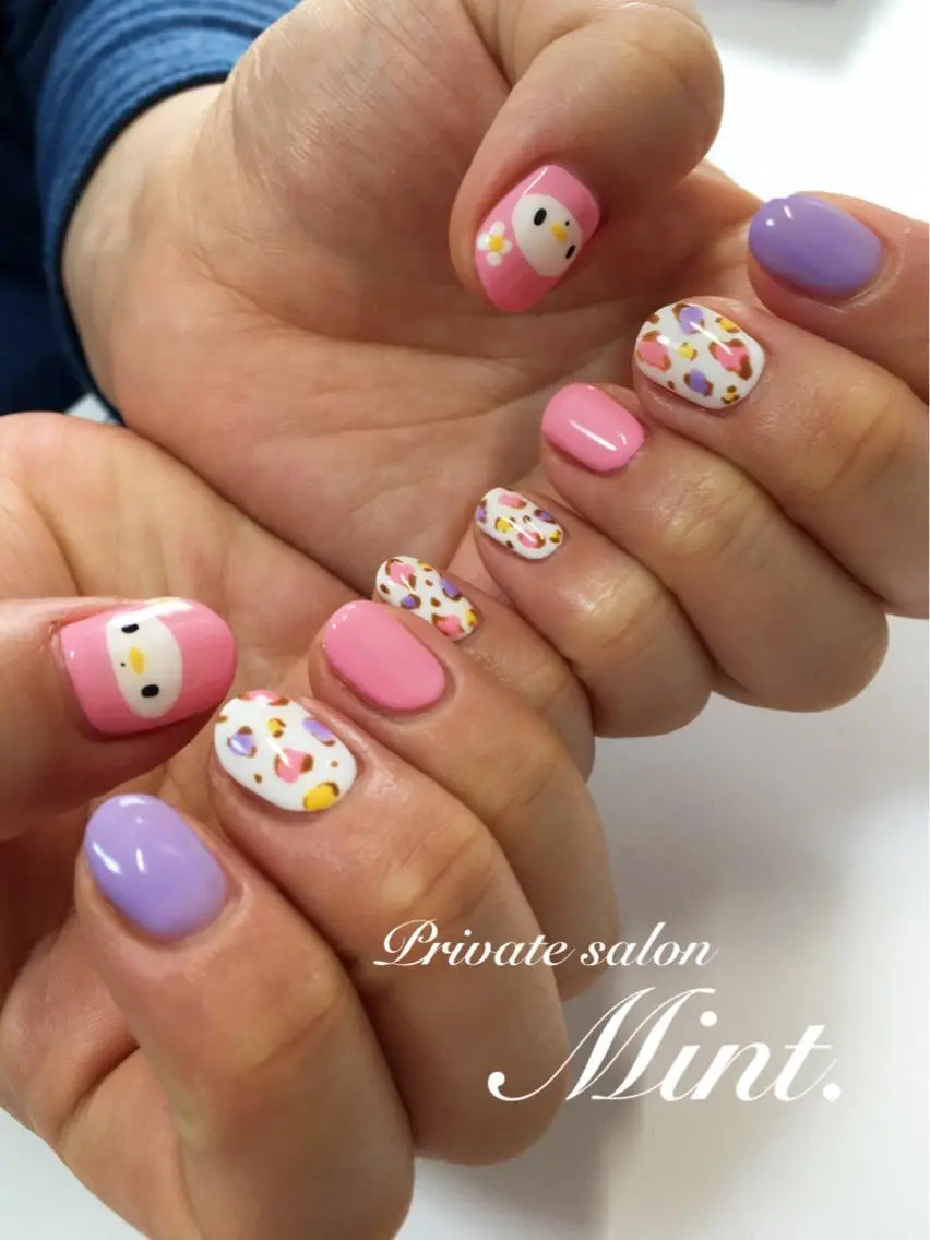 ショート ネイル アートネイル ジェルネイル ハンドネイル Mint. nailのネイルデザイン