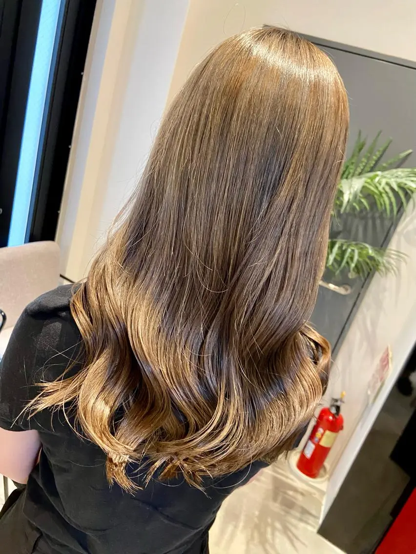 ロング カット ヘアカラー トリートメント 🌟代表 Yuito🌟のヘアスタイル