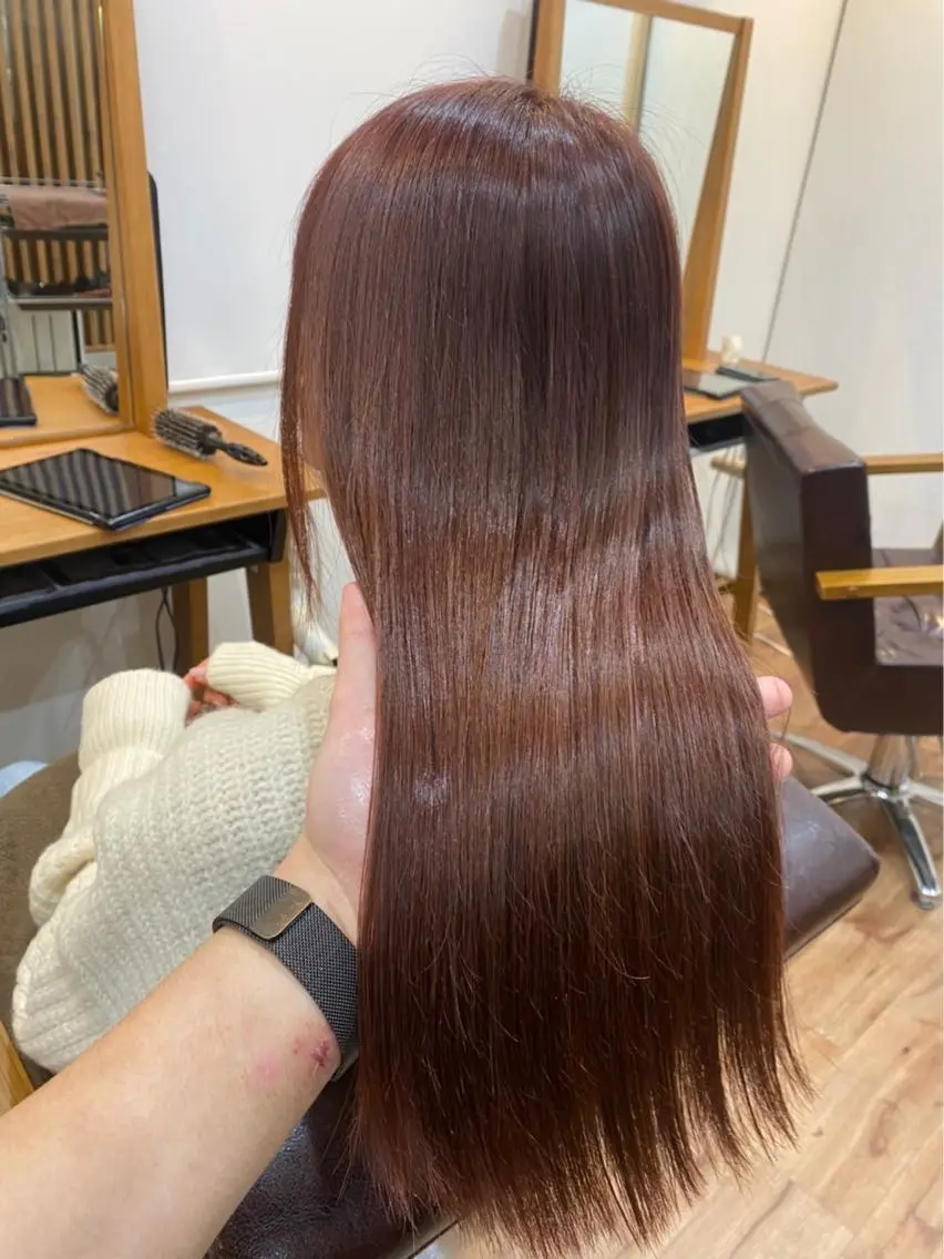 ロング 髪質改善&縮毛矯正 カット/soyaのヘアスタイル