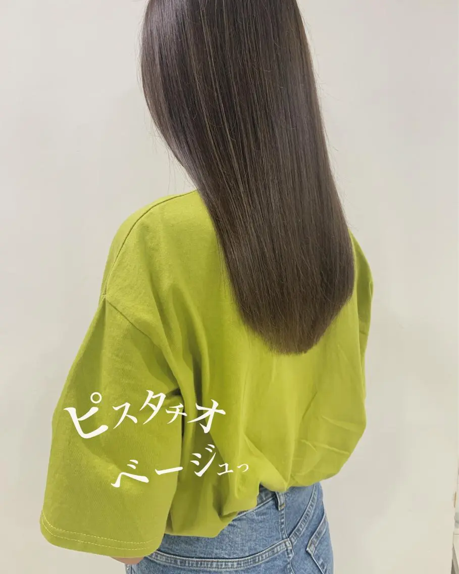 ロング カラー ベージュカラー 透明感カラー ハイライトカラー オレンジ ハイライト ✂️ボブの神様 北村涼✂️のヘアスタイル