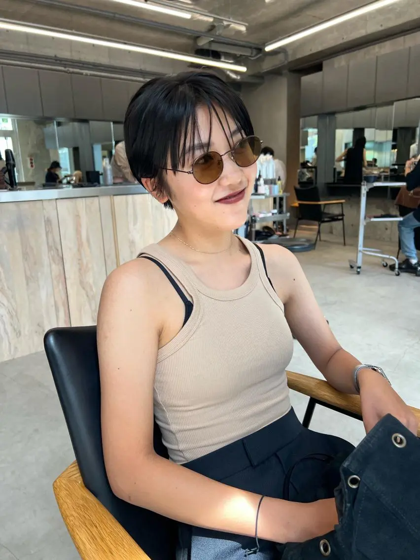 ショート ショートヘア カット ヘアカラー トリートメント sakoda shunkiのヘアスタイル