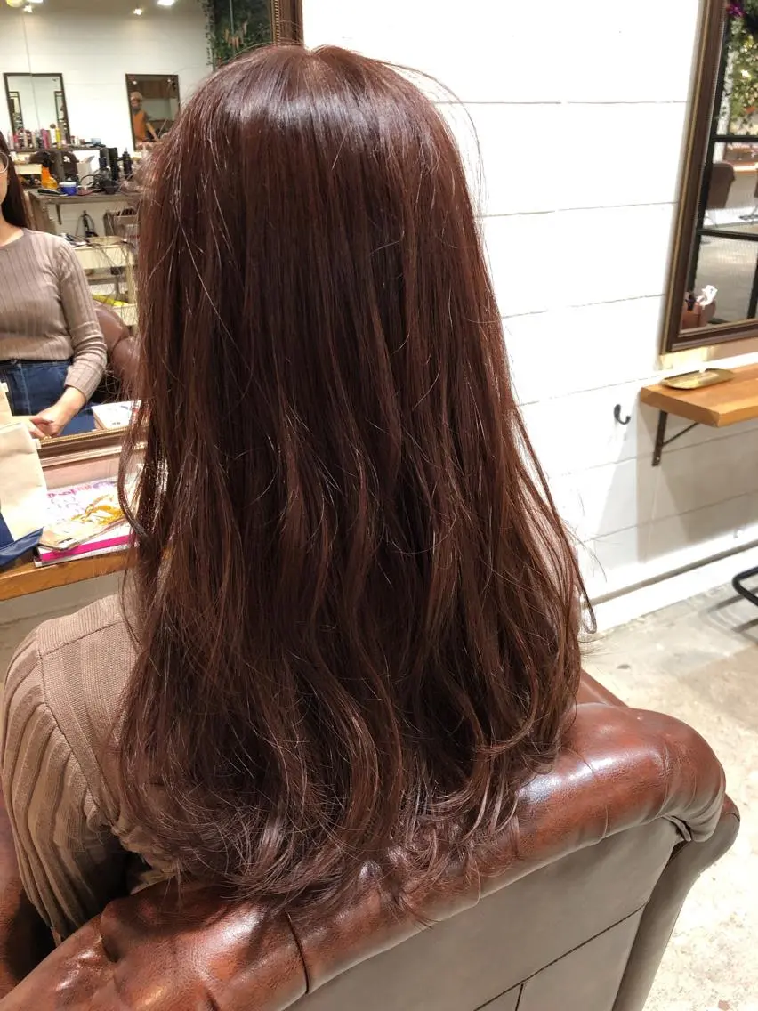 ロング カラー パーマ ヘアアレンジ メンズ キッズ ネイル マツエク・マツパ ラベンダーカラー ヘアカラー トリートメント ⭐️ハイクオリティ カラー杉本雄志⭐️のヘアスタイル