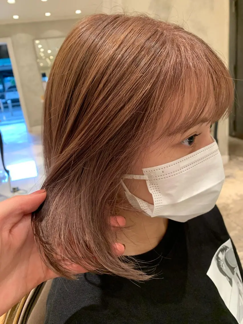 ミディアム カラー Takahashi Yuriのヘアスタイル
