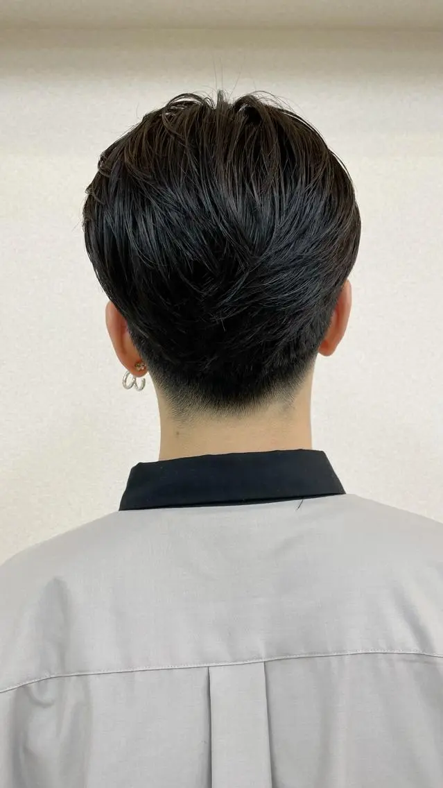 メンズ もりたみかこ 美容師お休み中のヘアスタイル