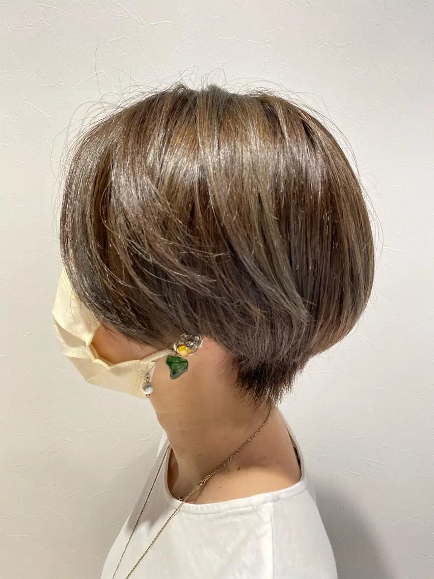 ショート カラー ショートヘア アートディレクター のぐちのヘアスタイル
