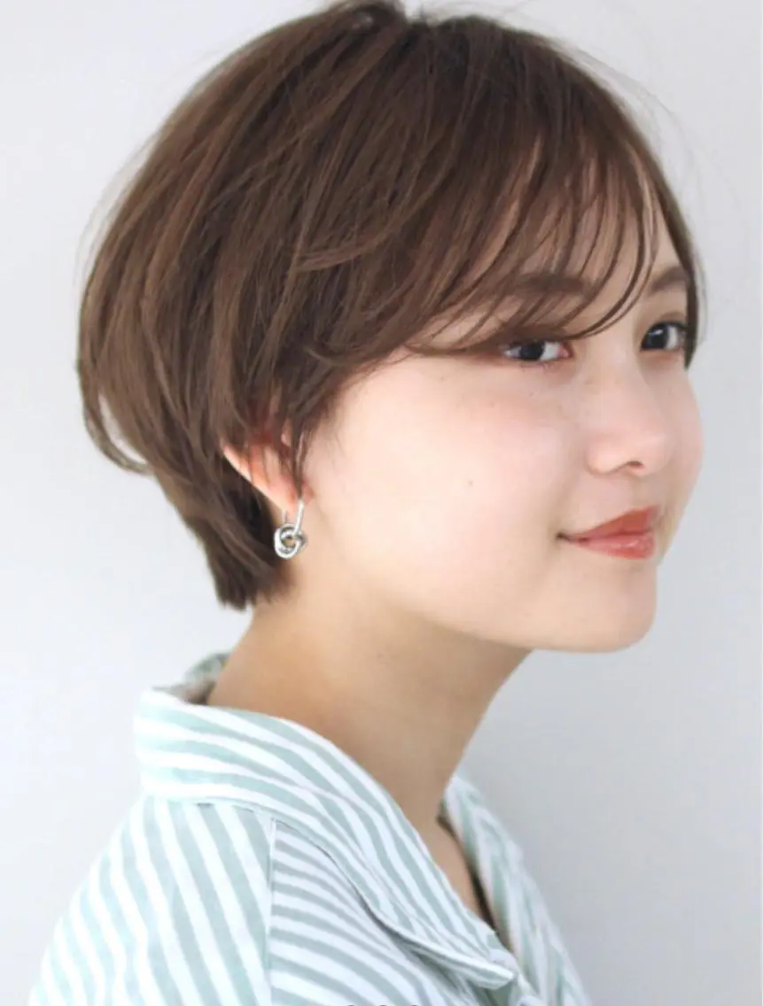 ショート デザインカラー🌼 松原 寿花のヘアスタイル