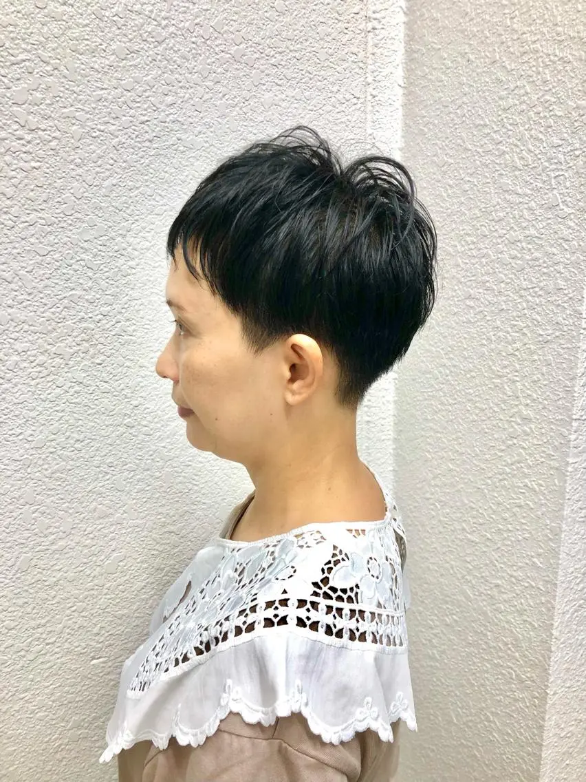 ショート ベリーショート ショートヘア 成田 和樹のヘアスタイル