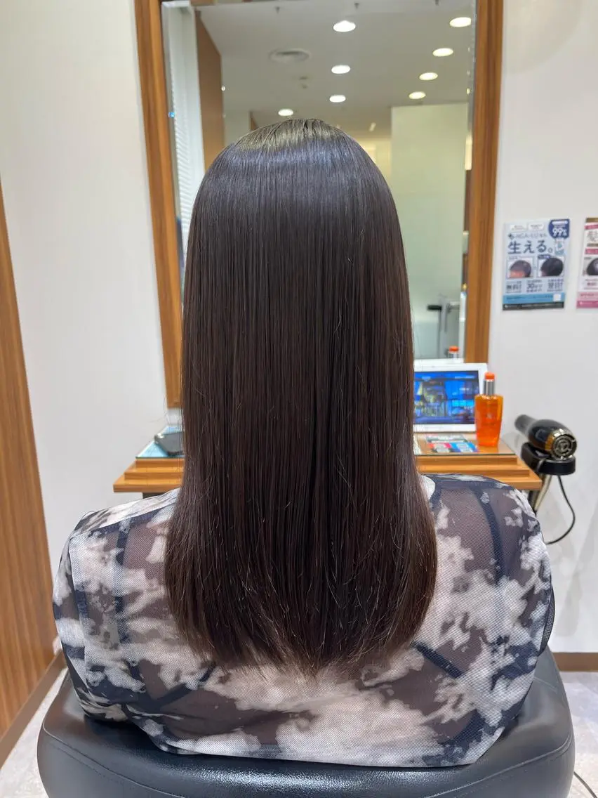セミロング パーマ 縮毛矯正 ✂︎髪質改善・ Yuitoのヘアスタイル