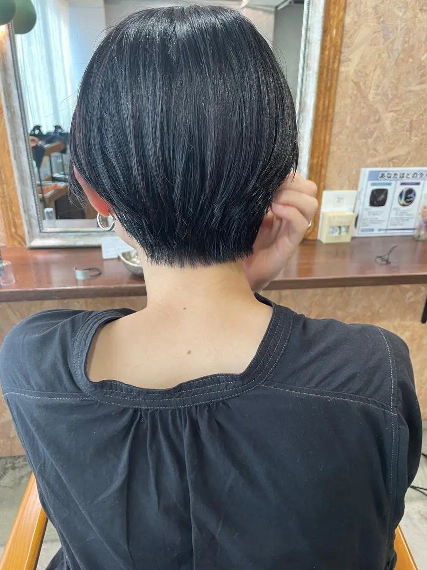 ショート ショートヘア カット トリートメント ayane⭐️ボブ・ ショート・パーマのヘアスタイル