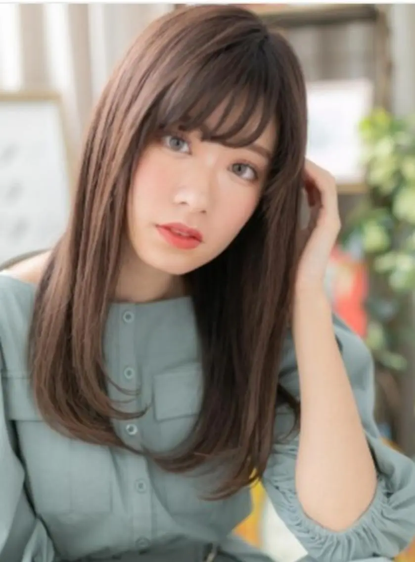 ミディアム カラー ローズカラー 中野 雄介のヘアスタイル