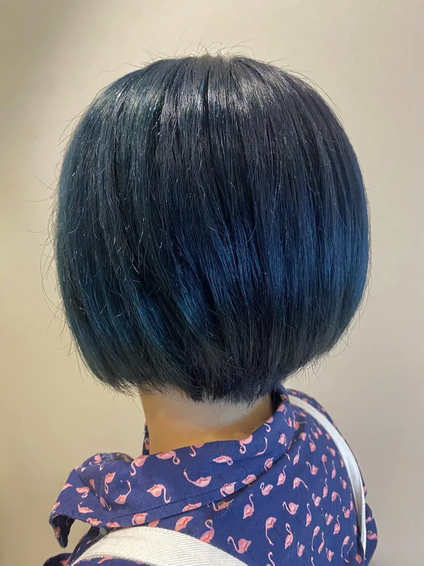 ショート カラー ヘアカラー トリートメント 🌹艶髪カラー🌹 津田晴加【西荻窪】のヘアスタイル