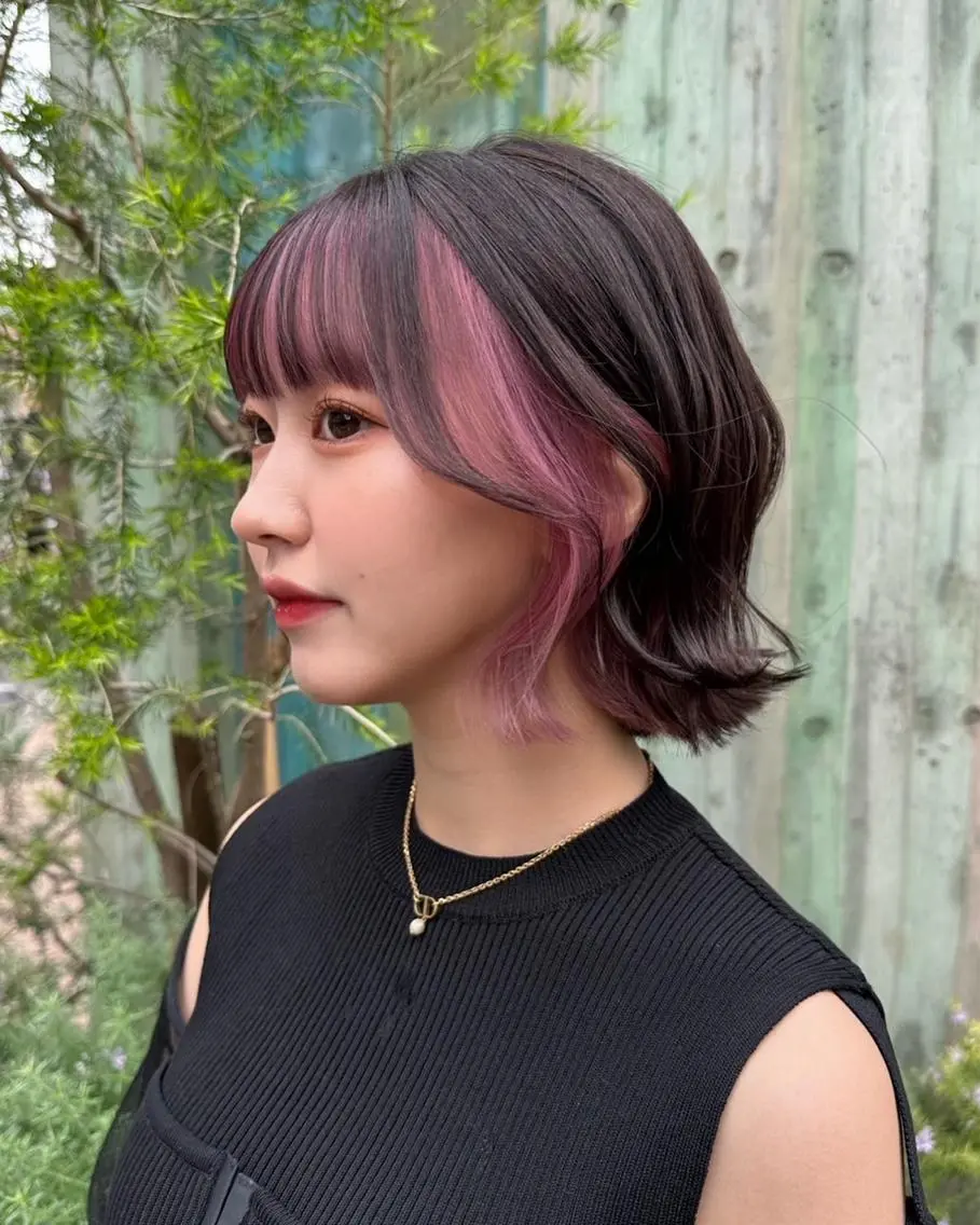 ミディアム カラー Unami MIHA☘️*゜のヘアスタイル