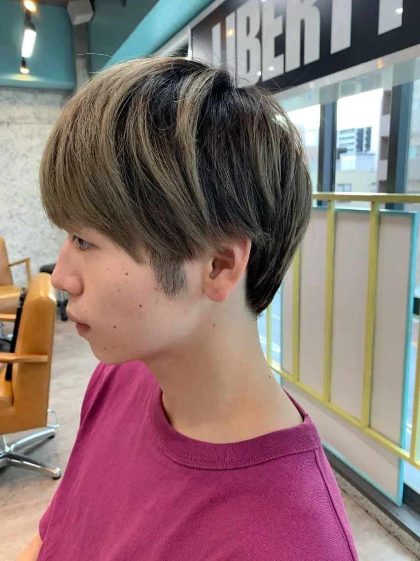 メンズ マッシュ レイヤースタイル⭐️ 村上のヘアスタイル