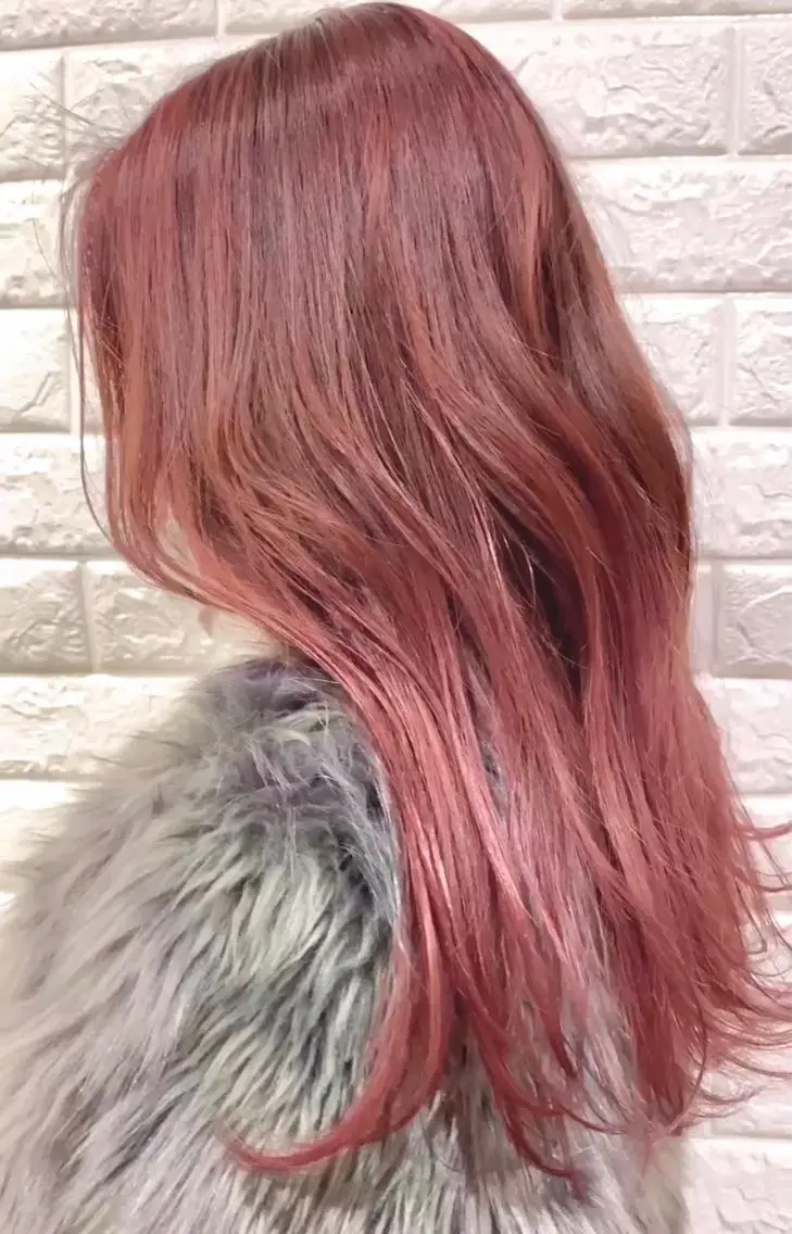 ロング カラー ピンクカラー 🔮 BASSA立川 診断×艶髪🔮のヘアスタイル