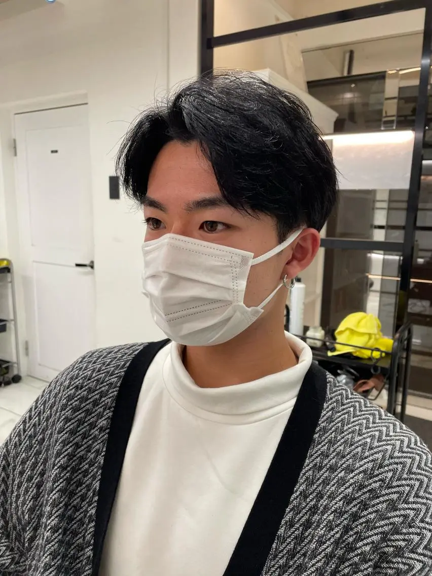 メンズ カット 大阪メンズ 美容師井上智博のヘアスタイル